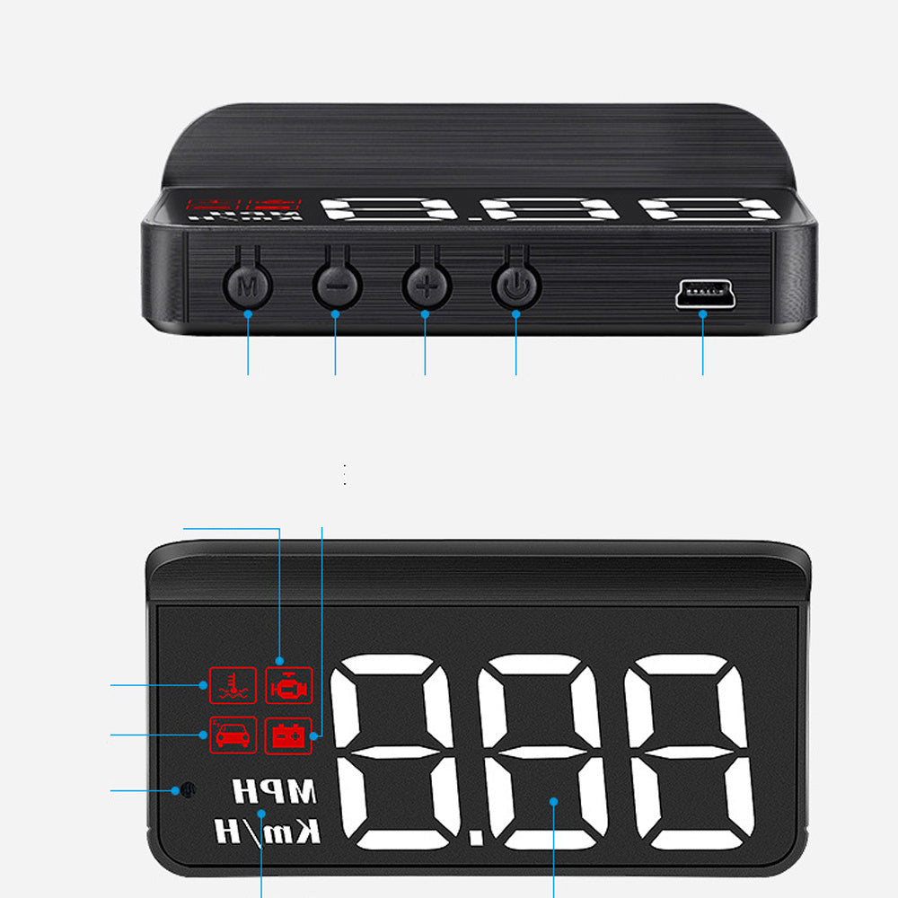 Head-Up Display Car HUD Projector Display M3 Car OBD2 GPS