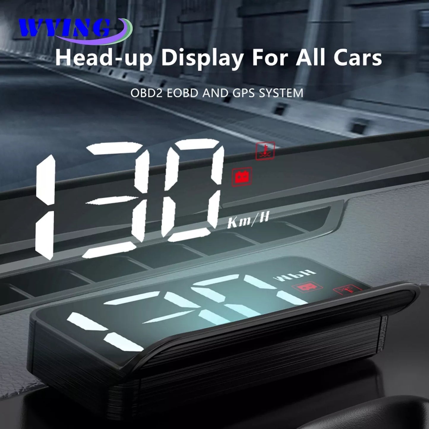 Head-Up Display Car HUD Projector Display M3 Car OBD2 GPS
